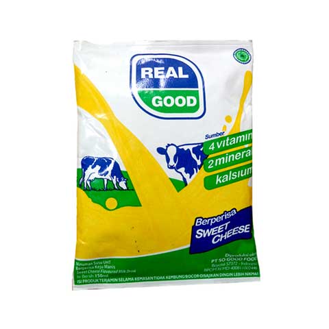 REAL GOOD SWEET CHEESE 6 X 150 ML